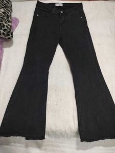 Black Flare Jeans