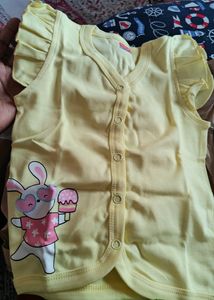 New Babyhug Dress For 9-12 Months Old Baby.