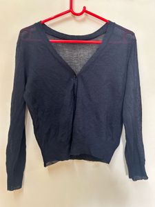 Black Long Sleeve Cardigan