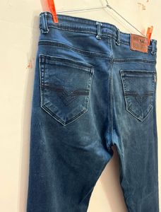 Men's Dark Wash Denim Jeans