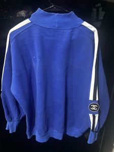 Blue &amp; White Striped Sweatshirt