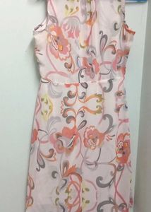 Floral Print Sleeveless Dress