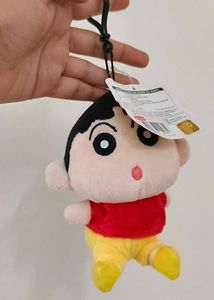 Shin Chan Plush Keychain Toy
