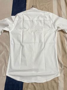 Men's Classic White Long Sleeve Shirt