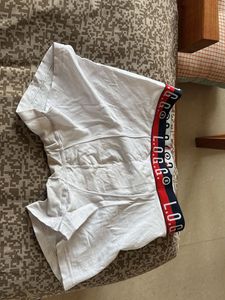 L.O.G.G. Red  And  white Boxers