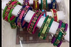 Colorful Thread Bangles (Set)