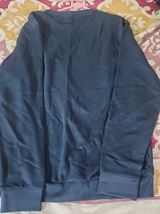 Navy Blue Crew Neck Sweatshirt