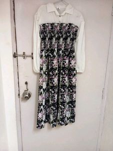 Floral Print Midi Dress