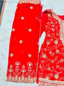 red suit salwar ❤️