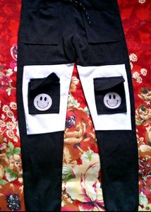 Cute Smiley Face Cargo Pants