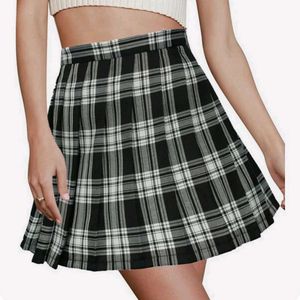 Cute Plaid Mini Skirt
