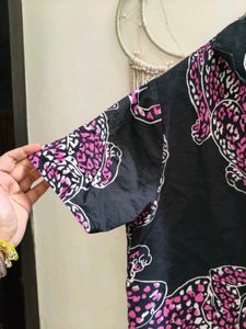 Zudio Printed Short Sleeve Shirt L