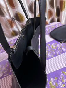 Black Tote Bag Used Hardly