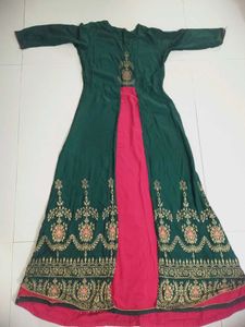 Elegant green gowns
