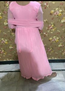 Pink Embellished Gown