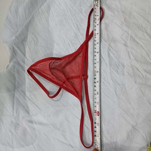 Sheer Red🤎 G-String Panty
