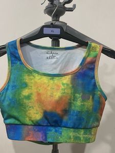 Clovia Tie-Dye Sports Bra