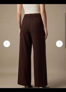 High Waisted Pleated Trousers
