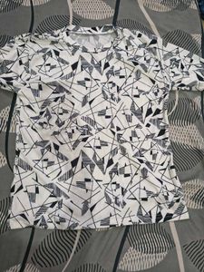 Abstract Print T-Shirt