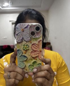Floral Embossed iPhone Case