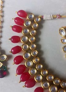 Kundan Necklace and Earring Set