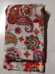 Elegant Floral blouse Material