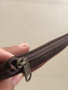 Embroidered Coin Pouch