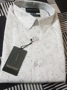 Premium Satin Party Wear Shirt-M size