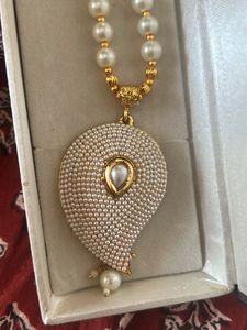 Elegant Pearl Necklace &amp; Earring Set