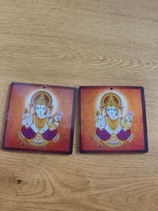 Ganesha Wall Decor - Set of 2