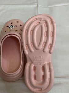 Cute Pink Clogs with Charm