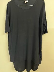 Basic Black Tunic Top
