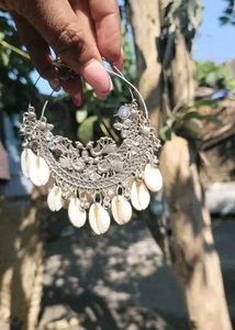 Bohemian Large Hoop Earrings