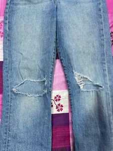 Slim Fit Ankle Length Jeans