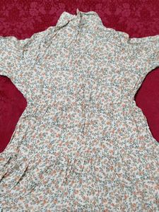 Chic Floral Print Midi Dress