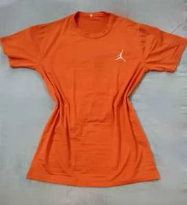 Men's Orange Jordan T-Shirt