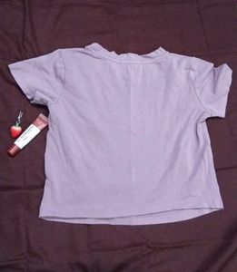 Anime Graphic "Cherry Girl" Cropped T-Shirt