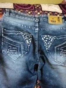 black denim jeans