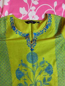 New Branded Silk Kurti L Size
