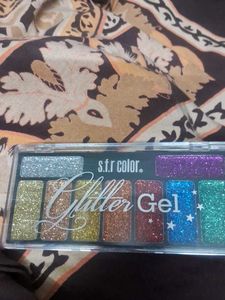 SFR Color Glitter Gel Palette