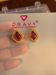 Exquisite Ruby &amp; Diamond Necklace Set
