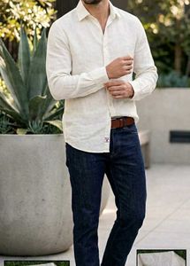 Urban Linen White Shirt