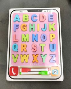 Wooden Alphabet Learning Board 2 in 1