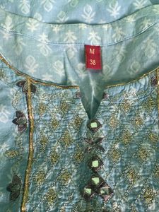Beautiful Blue Kurta Set with Dupatta