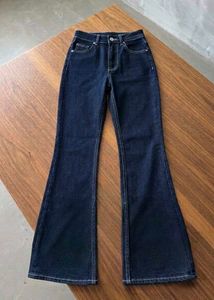 Flared Dark Wash Jeans