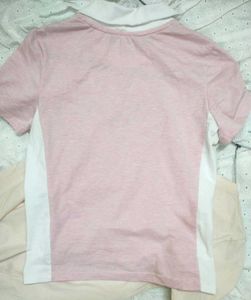 Set Of 2 Pink Tshirt