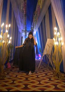 Elegant Black Party Gown