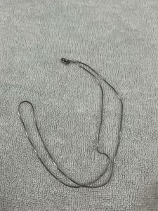 Elegant Silver Snake Chain Necklace