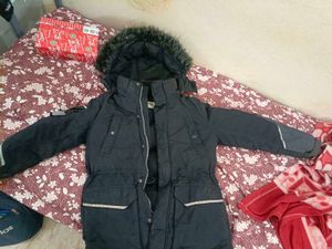 Stylish Black Padded Winter Jacket