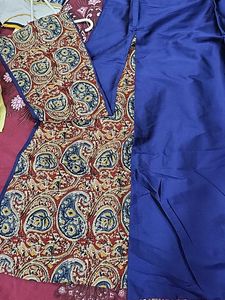 Elegant Blue Ethnic Gown